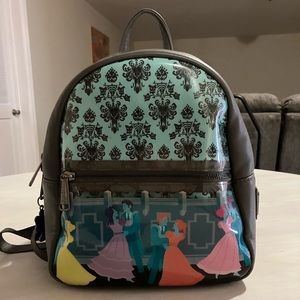 Haunted Mansion Dancing Ghosts Loungefly Backpack